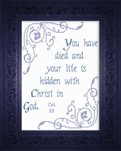 Life Hidden With Christ - Colossians 3:3